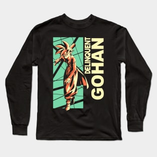 Delinquent Gohan - three color version Long Sleeve T-Shirt